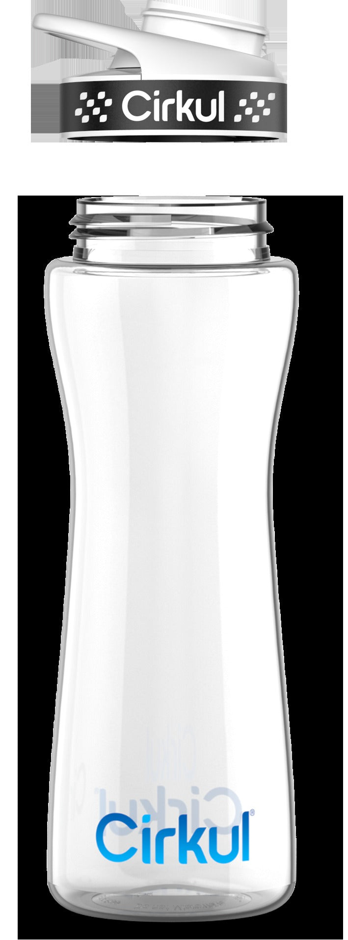 Add-on: 22oz. Plastic Bottle & Comfort Grip Lid