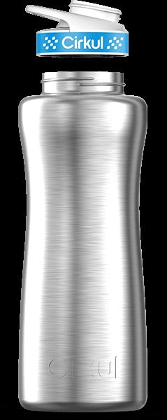 Add-on: 32oz. Stainless Steel Bottle & Comfort Grip Lid