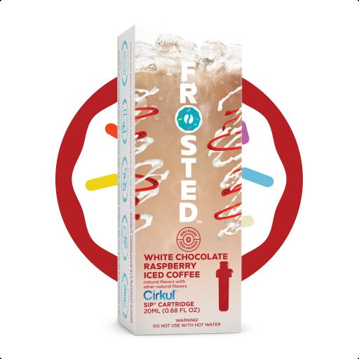 Add-on: Frosted White Chocolate Raspberry Iced Coffee