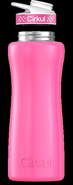 Custom 32oz. Stainless Steel Bottle & Comfort Grip Lid