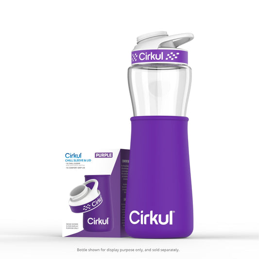 Purple 22oz. Chill Sleeve & Lid