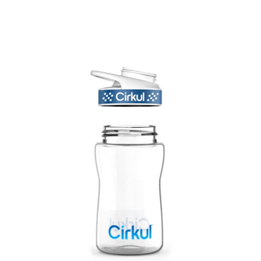 12oz. Plastic Bottle & Comfort Grip Lid