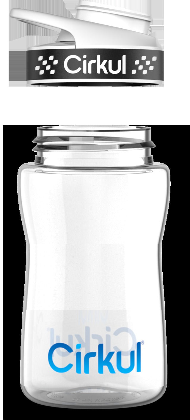 Add-on: 12oz. Plastic Bottle & Comfort Grip Lid