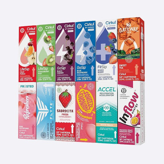 Cirkul Fan Favorite Sampler - 12 Cartridge Pack