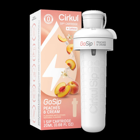 Sip Flavor: GoSip Peaches & Cream