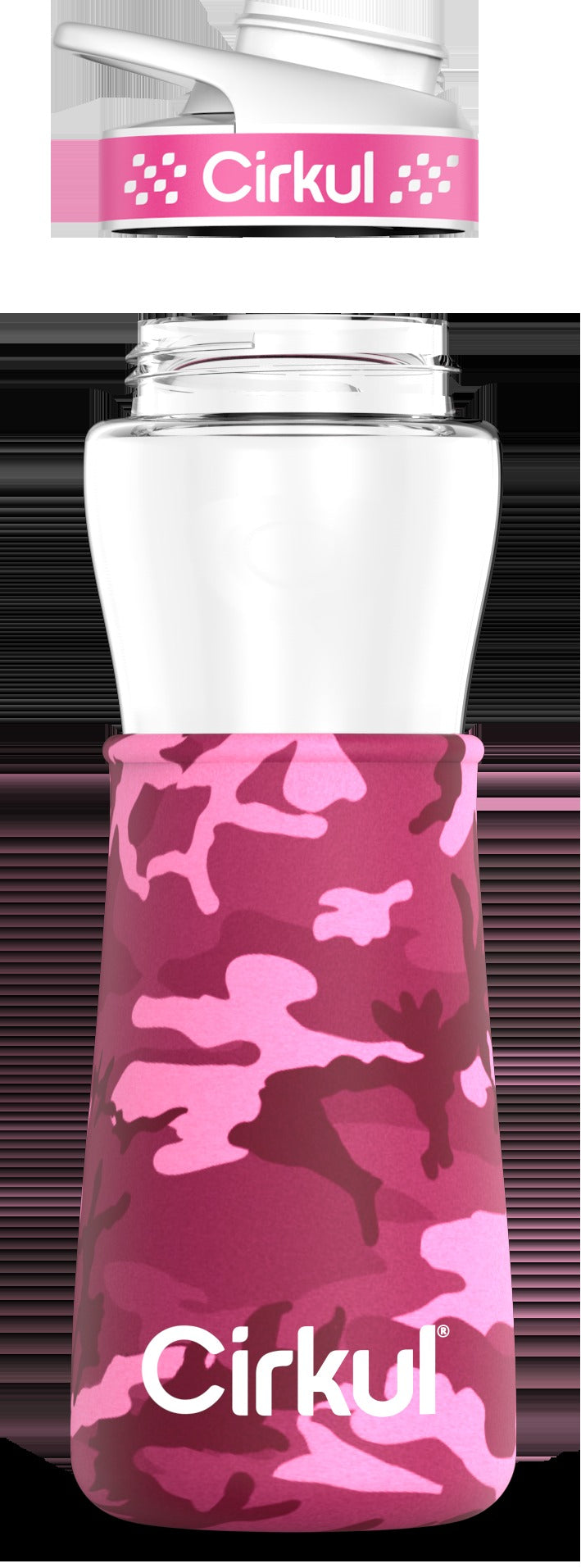 Add-on: 22oz. Plastic Bottle & Comfort Grip Lid + 22oz. Chill Sleeve