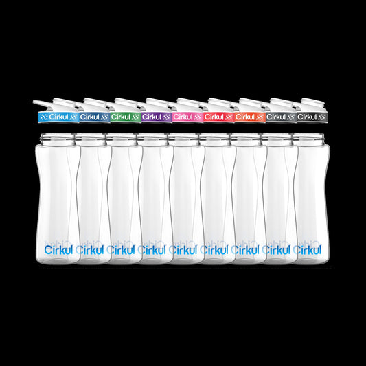 22oz. Plastic Bottle & Comfort Grip Lid