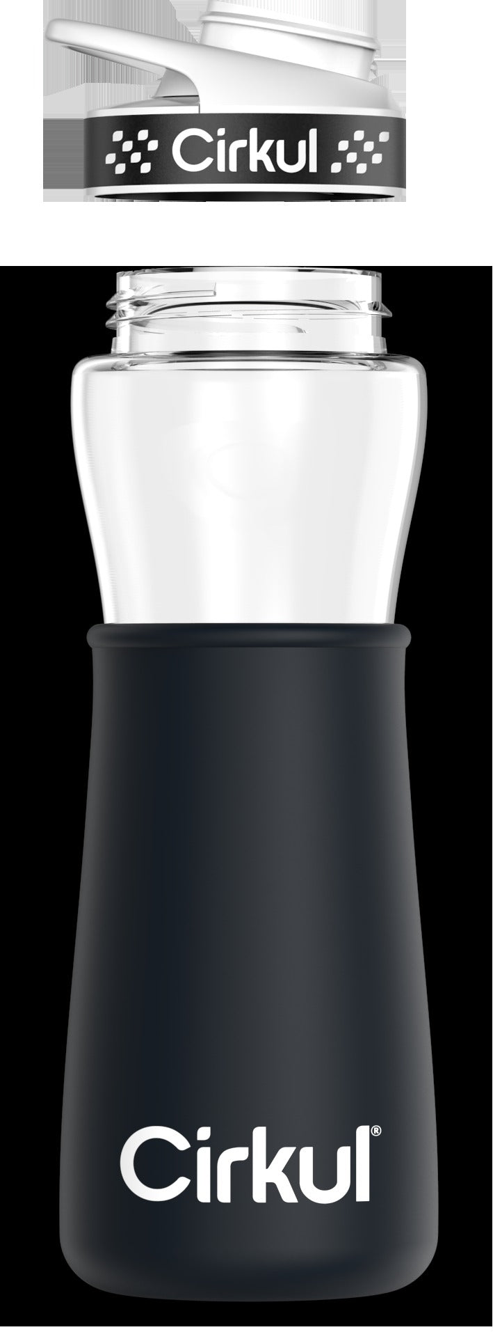 Add-on: 22oz. Plastic Bottle & Comfort Grip Lid + 22oz. Chill Sleeve