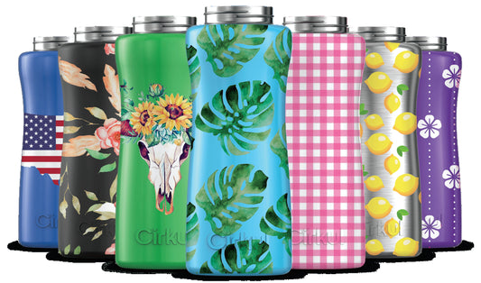 Custom 32oz. Stainless Steel Bottle & Comfort Grip Lid