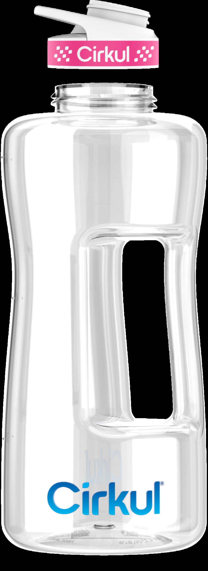62oz. Plastic Bottle & Comfort Grip Lid
