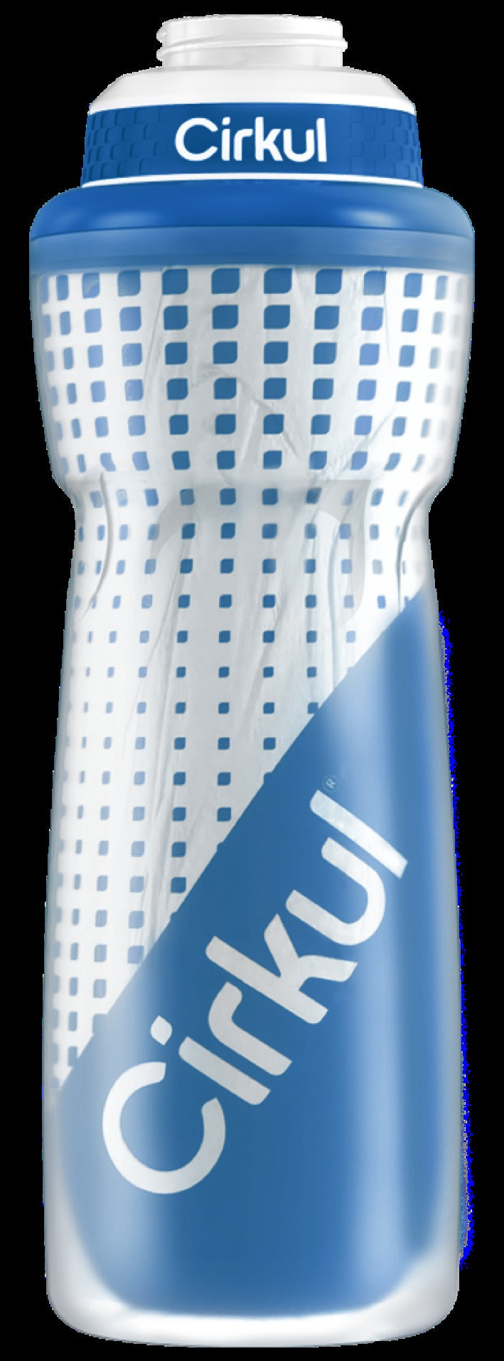 32oz. Insulated Squeeze Plastic Bottle & Sport Lid