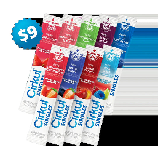 9-Pack Cirkul® Singles Variety Bundle