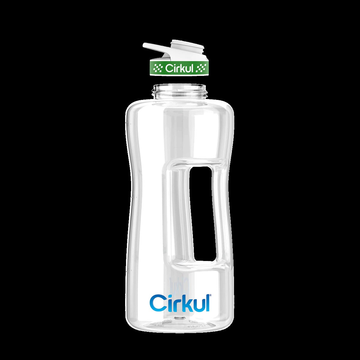 62oz. Plastic Bottle & Comfort Grip Lid