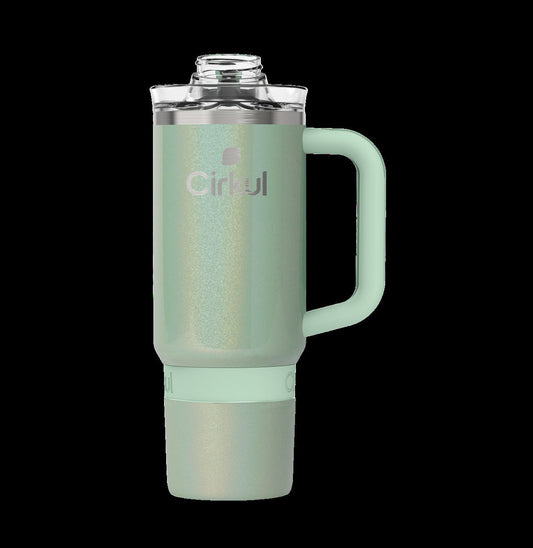 Limited Edition: 30oz. Sage Shimmer Travel StrawSipTM Tumbler