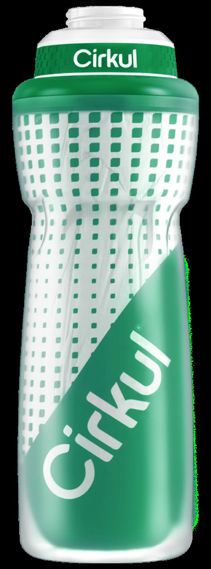 32oz. Insulated Squeeze Plastic Bottle & Sport Lid
