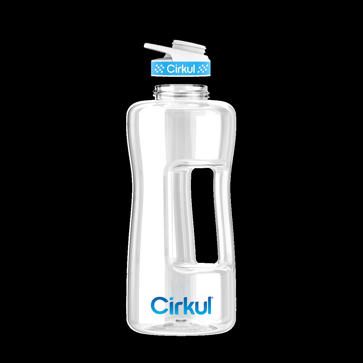 62oz. Plastic Bottle & Comfort Grip Lid