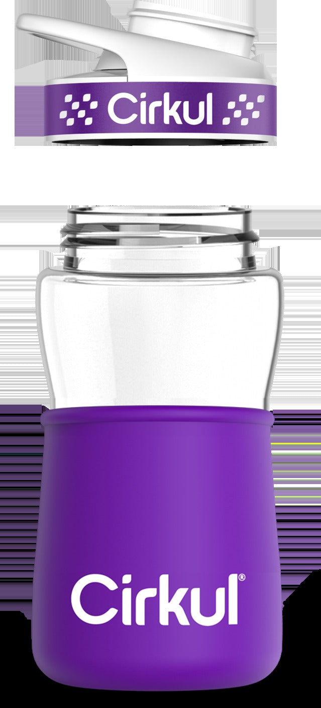 Add-on: 12oz. Plastic Bottle & Comfort Grip Lid + 12oz. Chill Sleeve