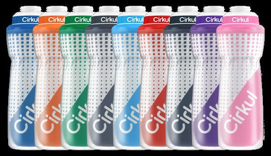 32oz. Insulated Squeeze Plastic Bottle & Sport Lid