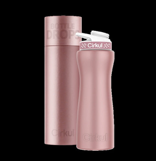 Limited Edition: 22oz. Rose Gold Stainless Steel Bottle & Lid