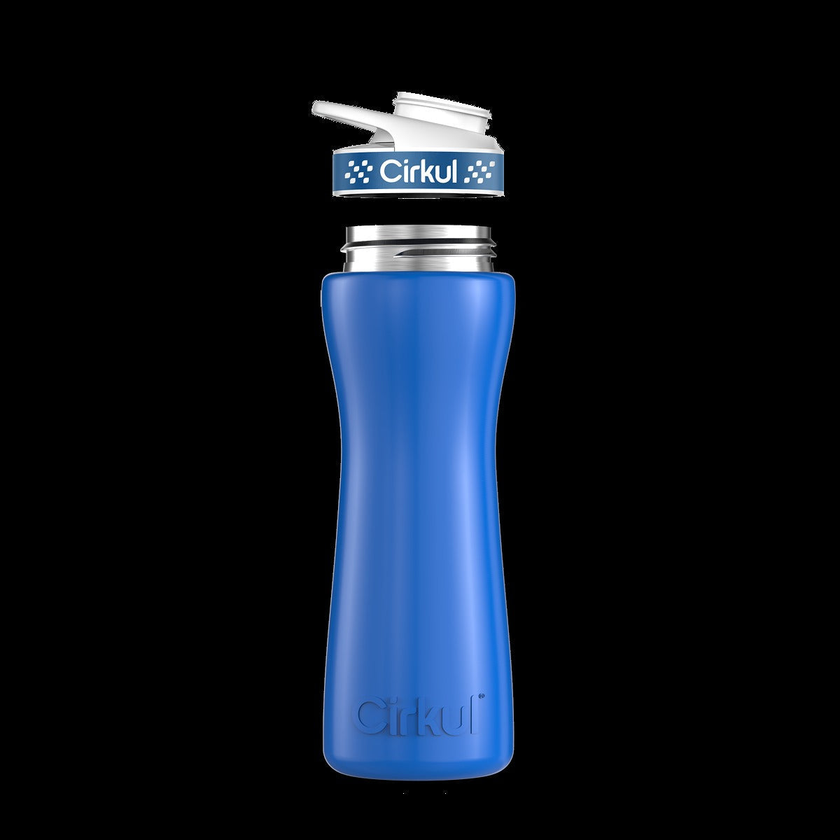 Custom 22oz. Stainless Steel Bottle & Comfort Grip Lid