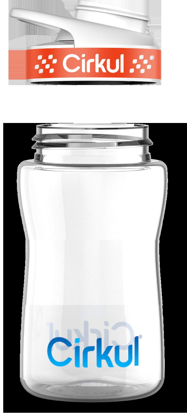 Add-on: 12oz. Plastic Bottle & Comfort Grip Lid