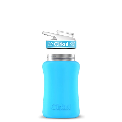 12oz. Stainless Steel Bottle & Comfort Grip Lid