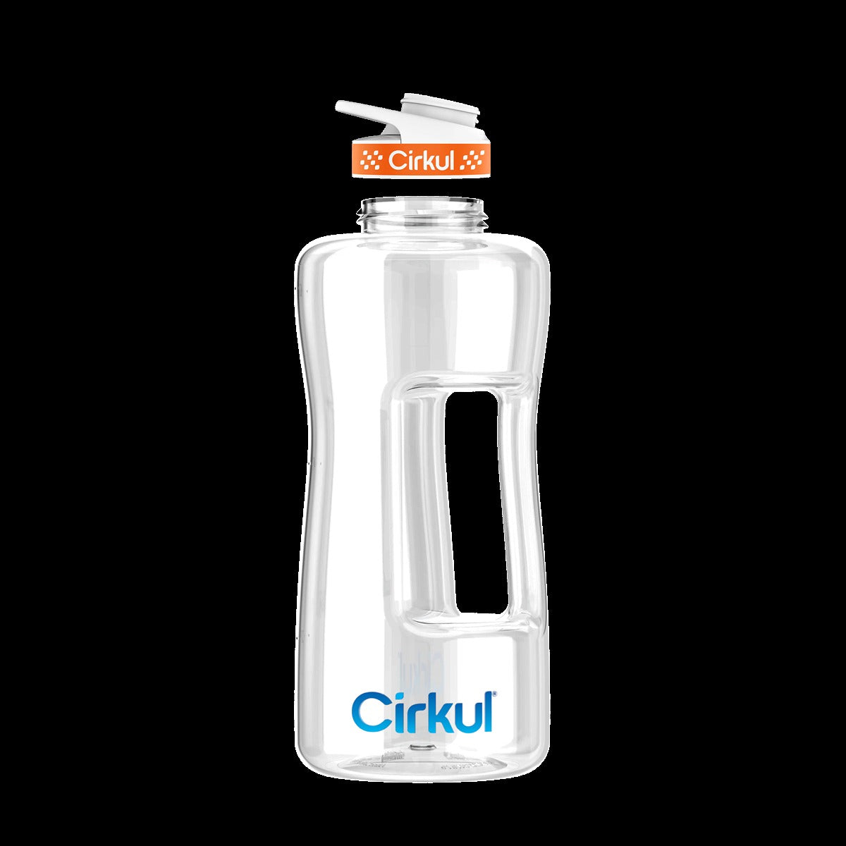 62oz. Plastic Bottle & Comfort Grip Lid