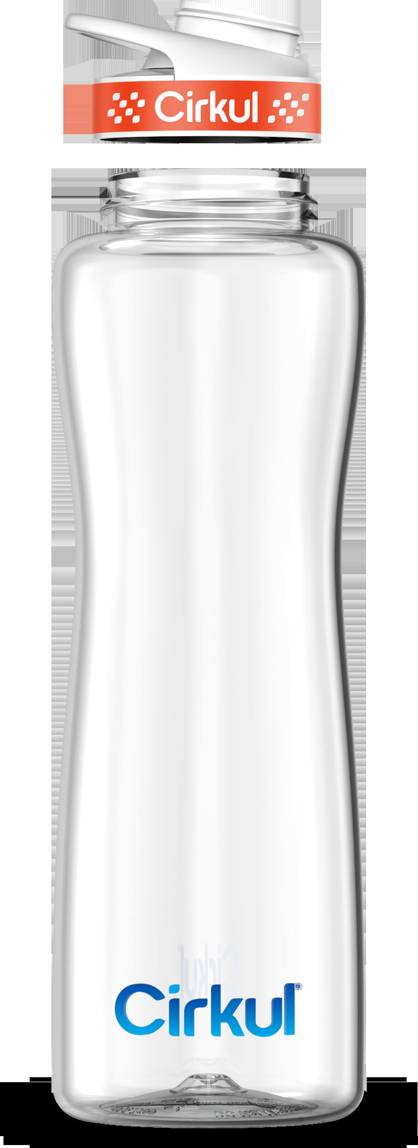 Custom 42oz. Plastic Bottle & Comfort Grip Lid