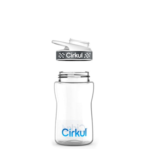 12oz. Plastic Bottle & Comfort Grip Lid
