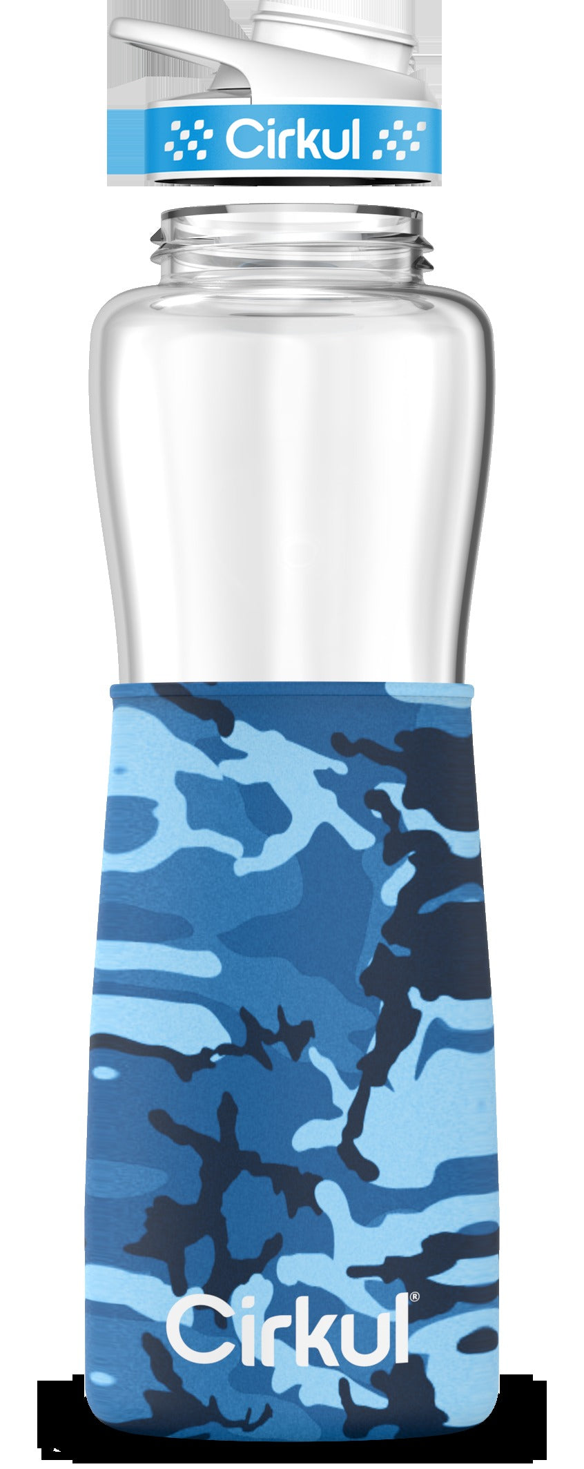 Add-on: 42oz. Plastic Bottle & Comfort Grip Lid + 42oz. Chill Sleeve
