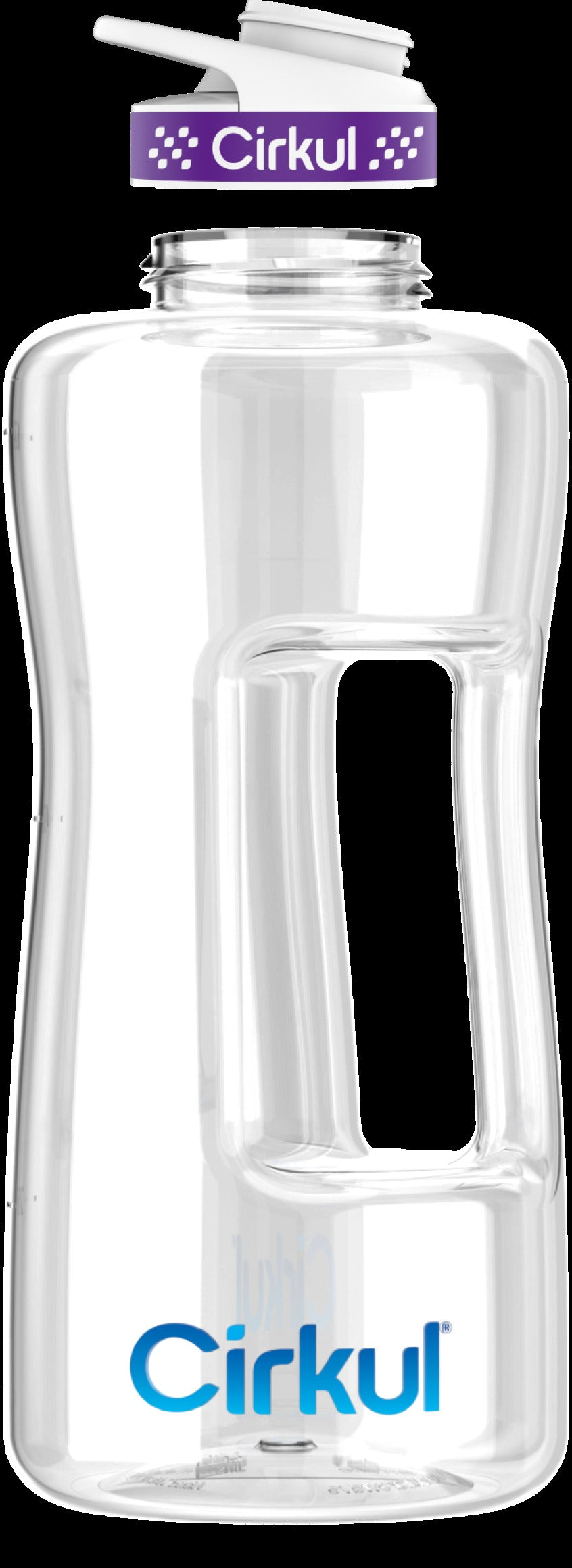 62oz. Plastic Bottle & Comfort Grip Lid