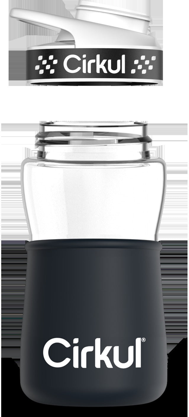 Add-on: 12oz. Plastic Bottle & Comfort Grip Lid + 12oz. Chill Sleeve