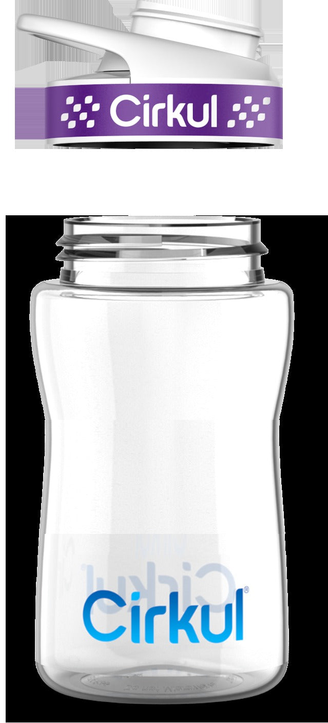 Add-on: 12oz. Plastic Bottle & Comfort Grip Lid