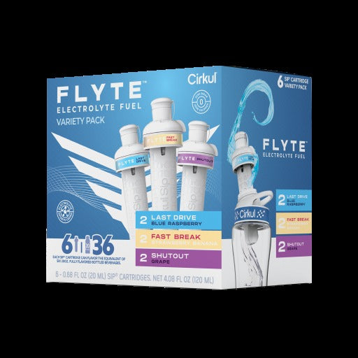 Base: Flyte Flavor Cartridge Variety Pack, 6-Pack