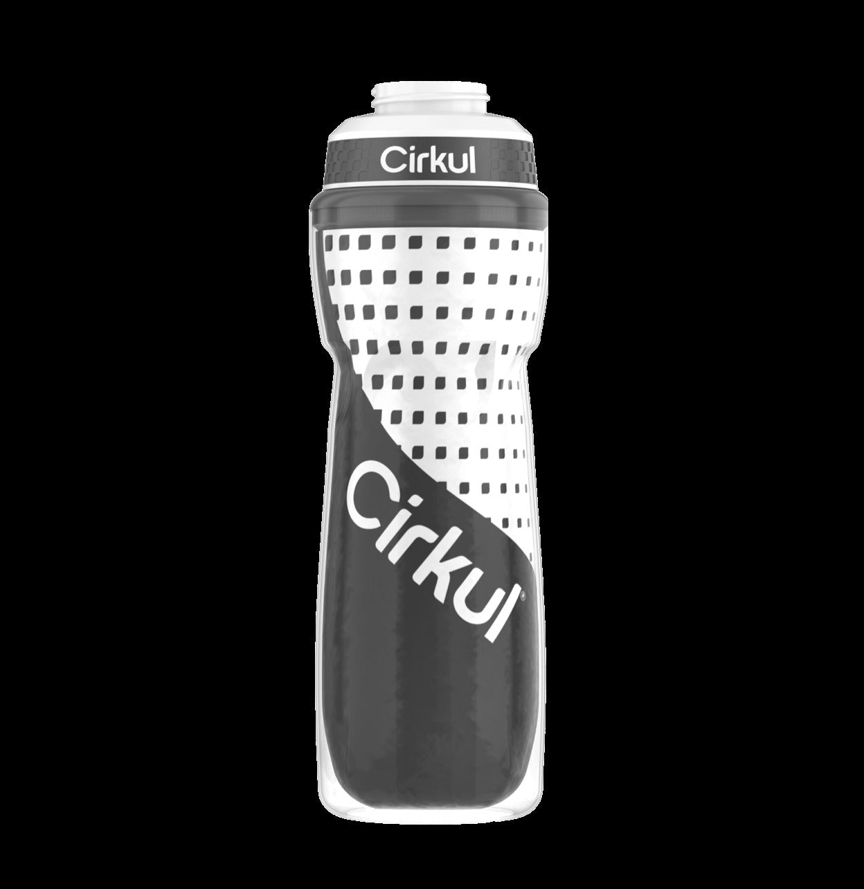 CX: DO NOT USE Limited Edition: 22oz. Gray Insulated Squeeze Plastic Bottle & Sport Lid