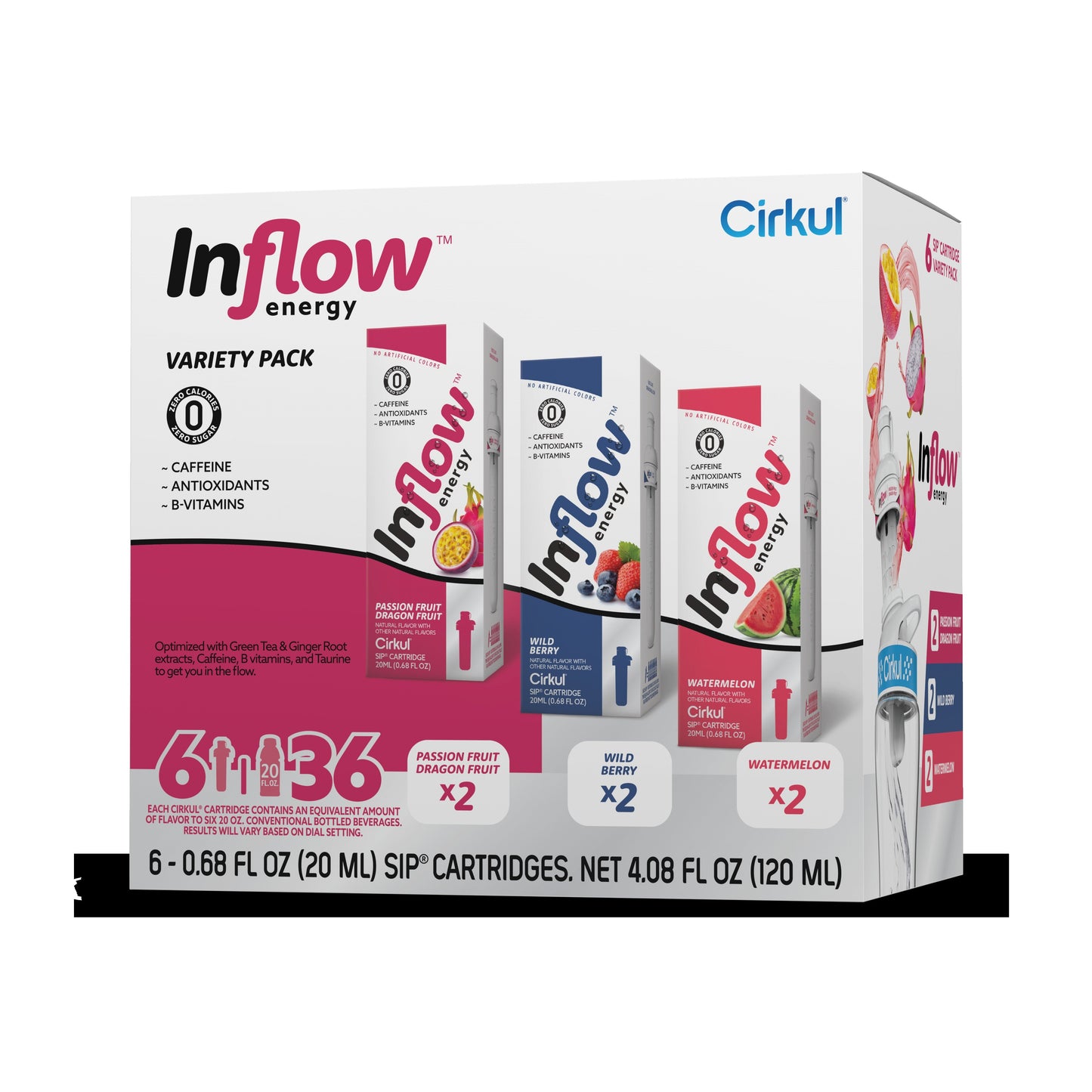 Inflow Energy® 6-Pack Variety Pack