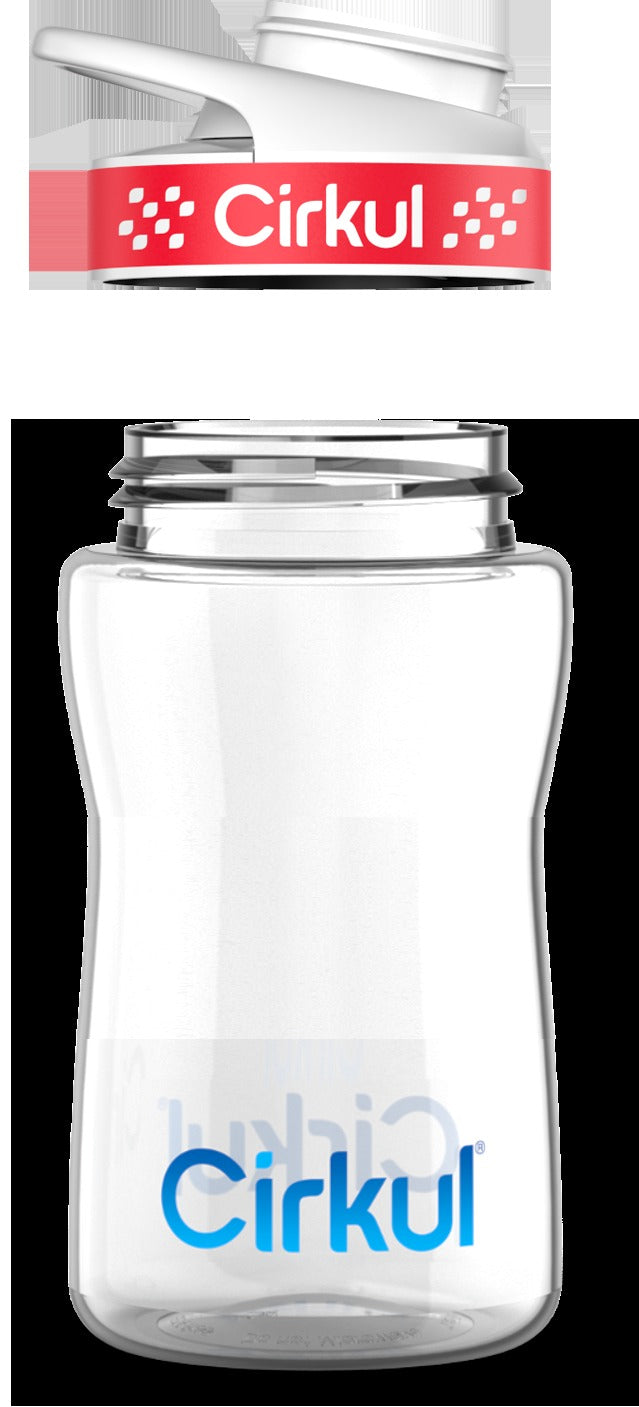 Reward: 12oz. Plastic Bottle & Comfort Grip Lid