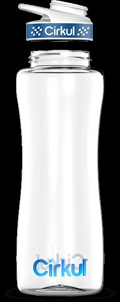 Custom 32oz. Plastic Bottle & Comfort Grip Lid