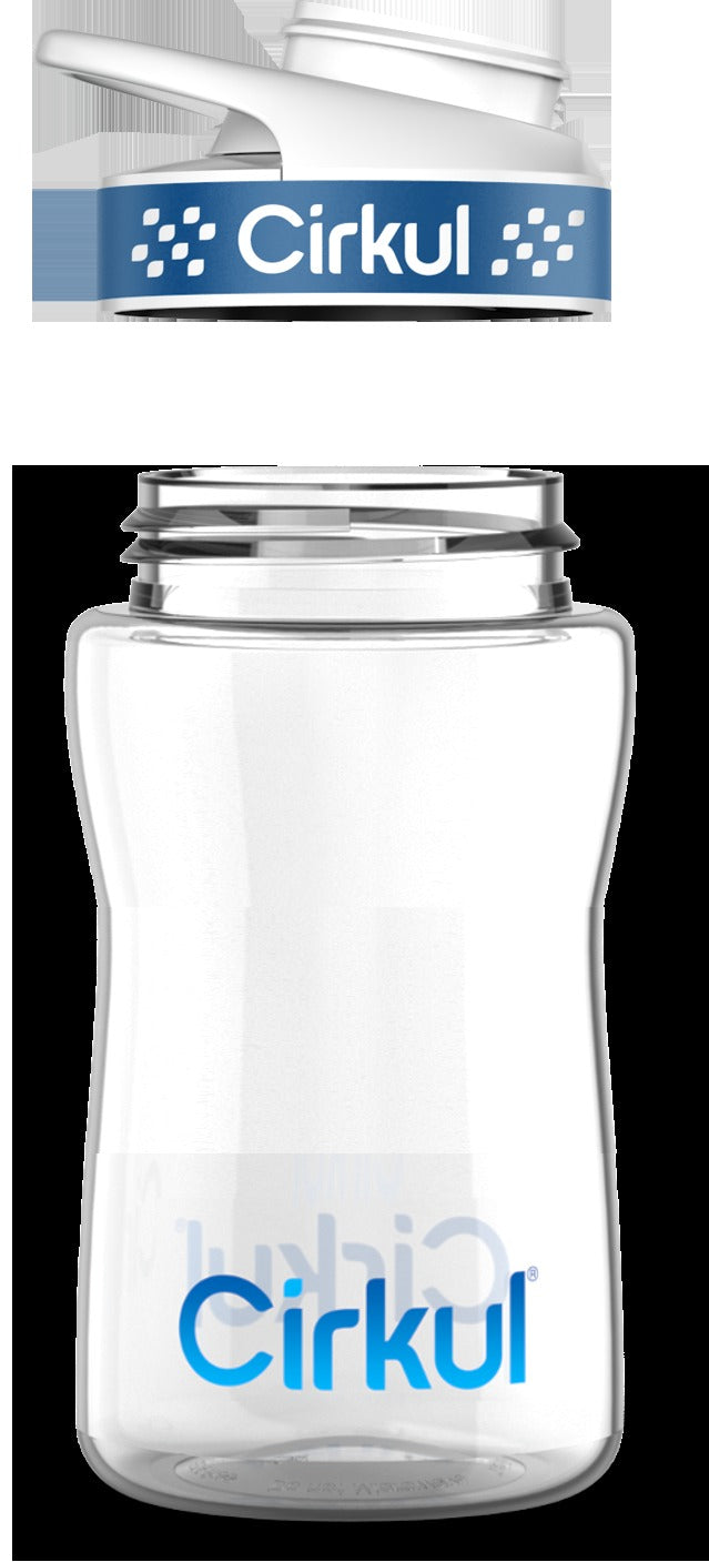 Add-on: 12oz. Plastic Bottle & Comfort Grip Lid