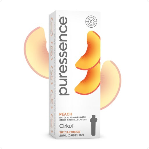 Sip Flavor: Puressence Peach (Unsweetened)