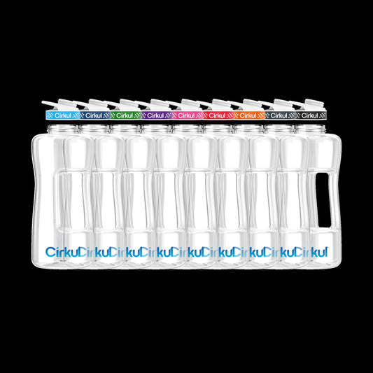 62oz. Plastic Bottle & Comfort Grip Lid