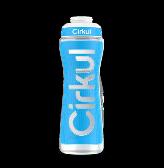 CX: DO NOT USE Limited Edition: 22oz. Blue Grip Squeeze Plastic Bottle with Sport Lid