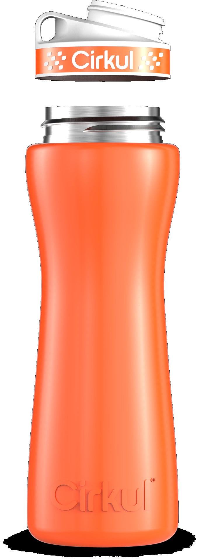 Custom 22oz. Stainless Steel Bottle & Comfort Grip Lid