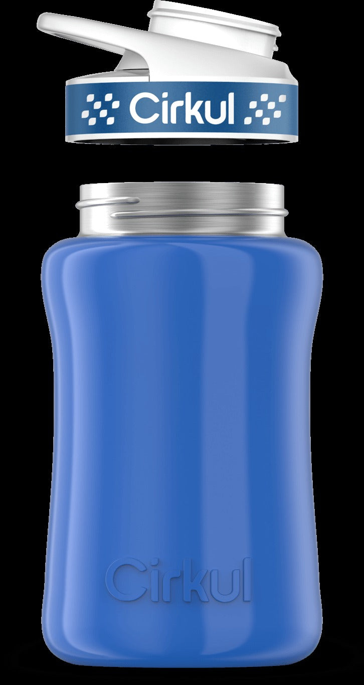 Add-on: 12oz. Stainless Steel Bottle & Comfort Grip Lid