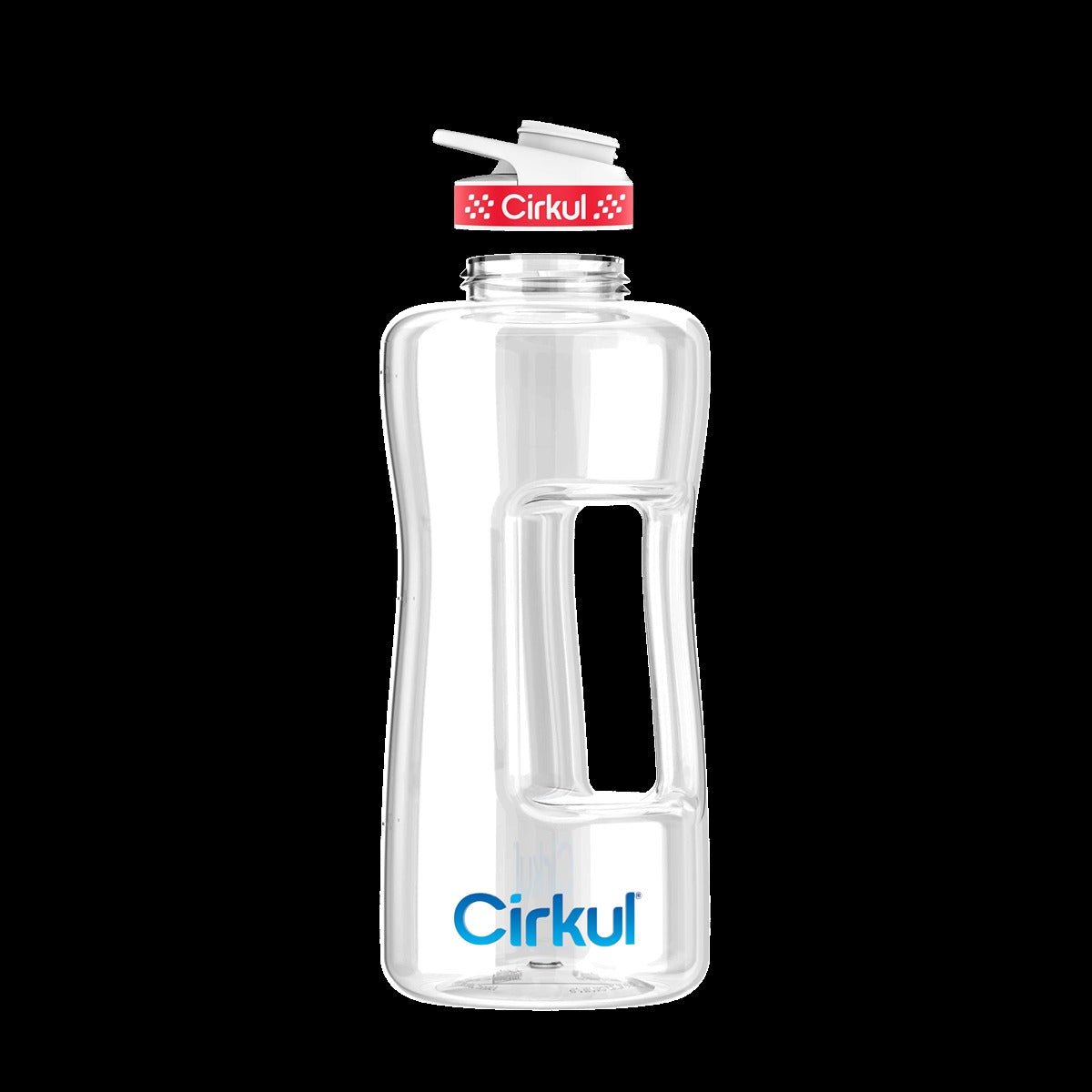 62oz. Plastic Bottle & Comfort Grip Lid