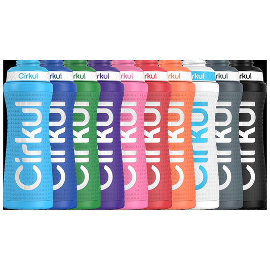 22oz. Grip Stainless Steel Bottle & Sport Lid