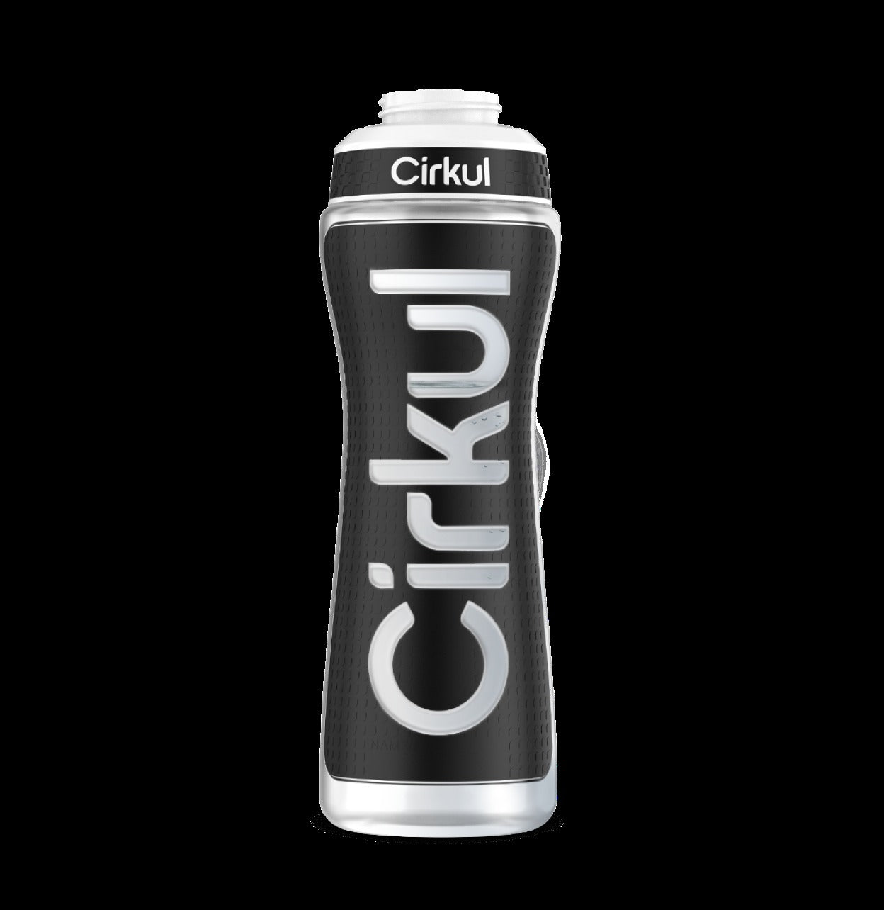 CX: DO NOT USE Limited Edition: 22oz. Black Grip Squeeze Plastic Bottle with Sport Lid