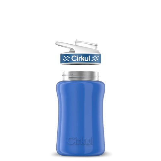 12oz. Stainless Steel Bottle & Comfort Grip Lid
