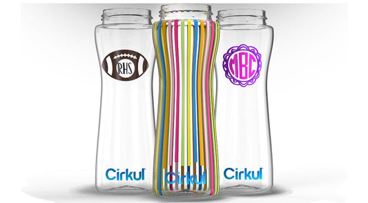 Custom 22oz. Plastic Bottle & Comfort Grip Lid