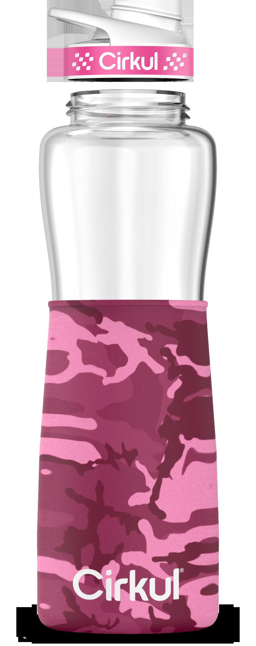 Add-on: 42oz. Plastic Bottle & Comfort Grip Lid + 42oz. Chill Sleeve